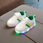 Led Baby Boys Kids Shoes Toddler Light Up Luminous Flash Sneakers