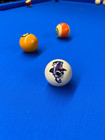Pool billiards Custom Cue Ball Lucky 13 Skull Unique Pool Player Gift New 