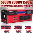Complete 200w Solar Panel Kit   5000w Power Inverter 30a Home 110v Grid System