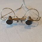 Antique Carl Zeiss Jena Magnifier Eyeglasses 2x Surgeons Loupe W Original Case
