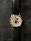1968   1975 Bradley disney Swiss 17-jewel Mechanical Mickey Mouse Watch Working