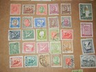 Lot Of Forty Old Vintage Iceland Used Stamps Free Shipping
