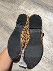 Cat   Jack Girls Leopard Animal Print Slip-on Flats Round Toe Brown black 12