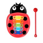 Ladybug Glockenspiel 8 Notes Percussion Musical Instrument Piano Toy For Kids