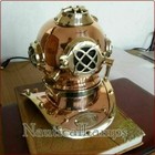 U s Navy Mark V Brass Copper Diving Divers Helmet Collectible Deep Sea Item