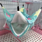 Double Layer Hamster Hammock Bed Guinea Pig Chinchilla Cage House