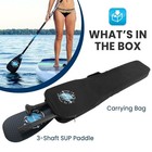 Serenelife Adjustable 3-piece Mix Carbonfiber Paddle Lightweight Compact Design