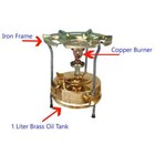 Kerosene Stove Pressure Stove 1 5 Liter Brass   Iron Made In India Free Shipping