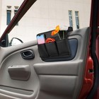 Car Door Armrest Pad Organizer Automotive Armrest Cushion With Storage Pocket