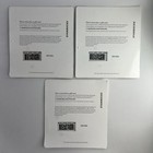 2017 Starbucks Holiday Gift Card     Lot Of 3     Mint   Unloaded