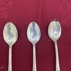 Lot Of 3-vintage Baby Spoons Silver Plate   Melody Silver Plate 4 5   