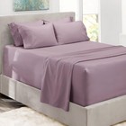 Extra Deep Pocket Sheet Sets  Luxury Soft 6 Piece Bed Sheet Set Fits Mattress   