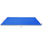 12  X 6  Floating Water Pad Mat 3-layer Foam Floating Island For Pool Lake Blue
