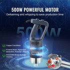 Uimoso Commercial Immersion Blender 500w Heavy Duty Hand Mixer For Soup Sauces