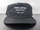 Good Coffee Roasters Black As Color Surf Recycled Nylon Snapback Hat Portland Or