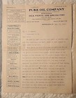 December 13  1905 Pure Oil Company Minneapolis  Mn 2 Page Letterhead
