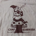 Vintage 1987 Camp Kiawassa Girl Scouts Illinois Single Stitch Shirt Small Hanes