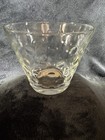 Vintage Mid Century Mcm 50   s Hazel Atlas Dot Bubble Glass Compact Ice Bucket