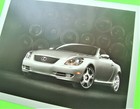 2008 Lexus Sc 430 Convertible Dlx Portfolio Brochure 28-pgs   9 Color Plates Nos