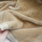 Mini Bear Mohair Fabric Low Pile Mohair Fur Fabric For Teddy Bear