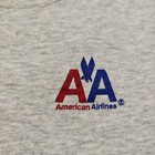 Vintage 90s American Airlines Aviation Crewneck Pullover Sweatshirt Usa - Large