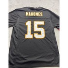 Patrick Mahomes Nfl  15 Kansas City Chiefs Jersey Black Mens L Alternate New