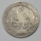 1835 Mexico Silver 8 Reales Durango French Stype Eagle European Dies  j833