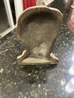 Abraham Lincoln Bookends Cast Iron With Bronze Finish 6  Felt Bottom Heavy 4lb