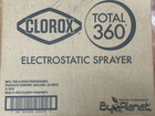 Clorox Total 360 System Electrostatic Sprayer  Cart System  Trigger  Hose  60025