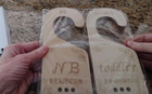 Wooden Baby Closet Dividers For Clothes Organizer 8 Pcs Beautiful Double-sided
