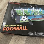 8-bit Games - Table Top Light Up Foosball Soccer Arcade Game Lighted Nib