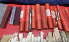 Machinist  Lot Of 100 Hss End Mills  1 2    Smaller New Old Stock Clausing Mill