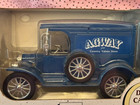 Ertl 1917 Ford Model T Agway Blue Die-cast Bank 1989 1 25 Scale New Free Ship