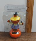 Solar Dancing Thanksgiving Autumn Fall Scarecrow Girl Bobble Head Sun Catcher D3