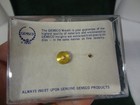 Gemsco Metal Security Guard Badge Special Shield Shape Gold Star 2 5  X 2  New
