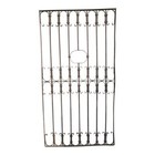 Antique Victorian Iron Gate Window Garden Fence Architectural Salvage Door  346
