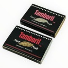Tamboril Handmade Matchbox Pair Dominican Republic Tobacco Collectible Unused