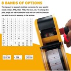 8 Digits Price Tag Gun With 15000 Sticker Labels And 10 Ink Refill Marker Yellow