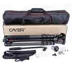 Cayer Cf2451 Carbon Fiber Tripod  Monopod With H8 Fluid Head Height 75 In   189