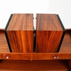 Mid Century Danish Modern Speakers Set Hifi System  19 Bookshelf Rosewood Mcm
