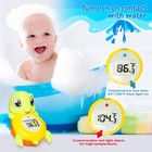 Backstroke Sea Turtle Baby Bath Thermometer the Infant Baby Bath Floating Toy   