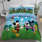 3d Mickey Minnie Playground Bedding Set Duvet Cover Comforter Cover Pillowcase