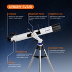 Sv520 80090 Professional Telescope 180x Planet Tracking For Beginner Adult Gift