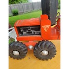 Vintage 1950s Nylint Road Grader Pressed Steel Construction  Parts repair As Is
