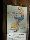 Gas Station Advertising 1959  Utica New York Sexy Girl Calendar