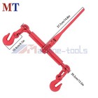 2pc 6600lb 5 16 -3 8  Chain Load Binder Ratchet 6600lb Wll Chain Hook Tie Down
