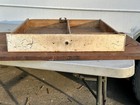 Antique Oak Sellers Cabinet Drawer Hoosier Style Cupboard Chippy Paint  c 
