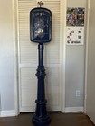 Gamewell Police Call Box With Matching Pedestal And Brass Eagle