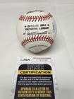 Pete Rose Signed Rawlings Official National League Baseball Jsa Coa Reds 