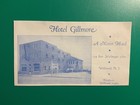 Hotel Gillmore Wildwood New Jersey Nj 1955 1950s Vintage Lot Envelope Brochure
